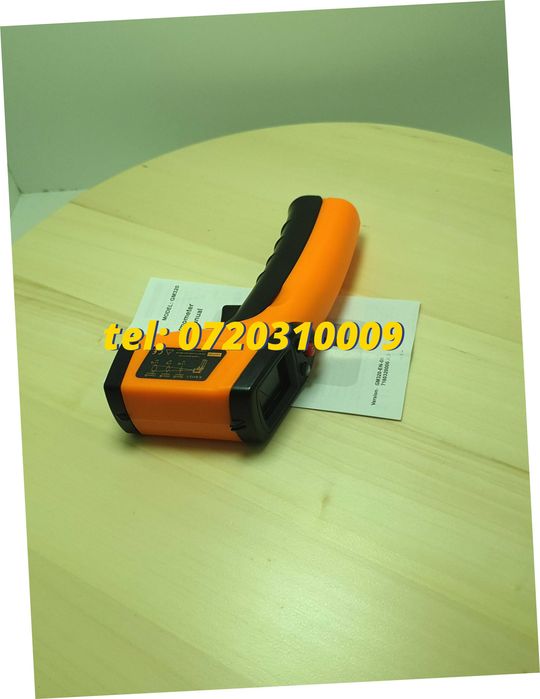 Termometru Industrial Profesional 50 380c Uni Galbennegru