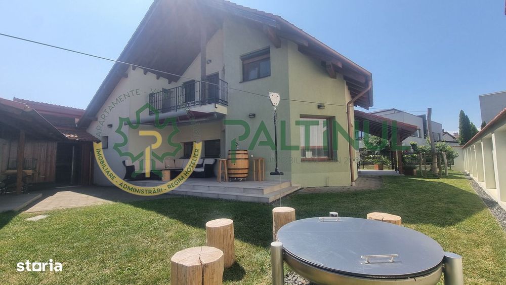 Casă cu teren 953 mp si jacuzzi – Șelimbăr, Sibiu zona Brana (2 frontu