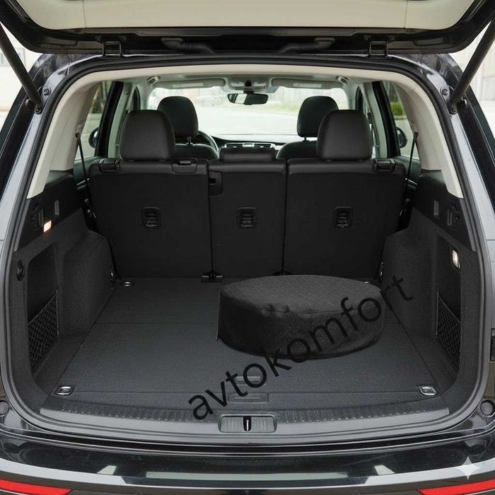 Кожена 64х20 Или 70х20 См Чанта Калъф За Резервна Гума И Патерица