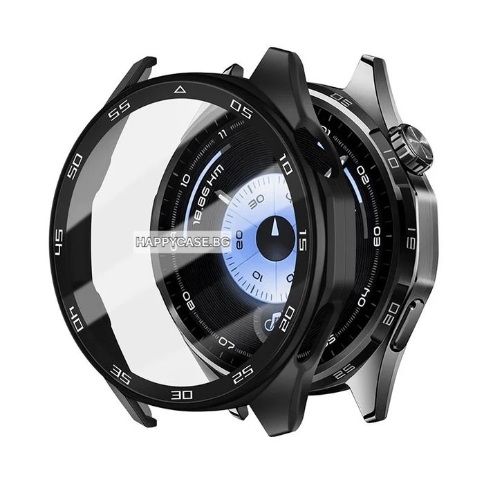 Huawei Watch GT7 Pro 46 mm / GT7 46 41 mm / 360° Твърд пластмасов кейс със скала и вграден протектор за екран