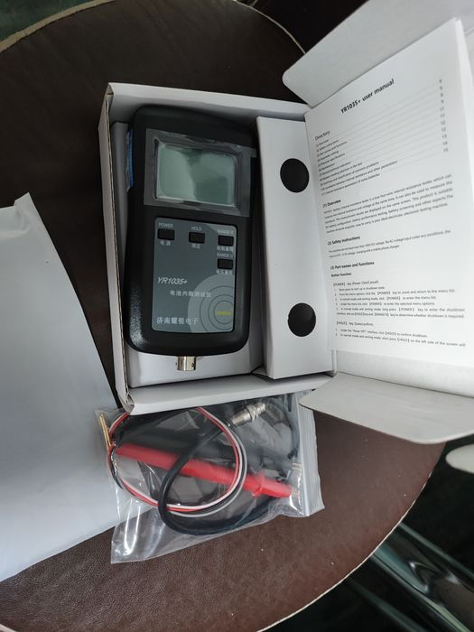 Tester ESR YR1035+ rezistenta interna baterii li-ion, lifepo4, pb-acid