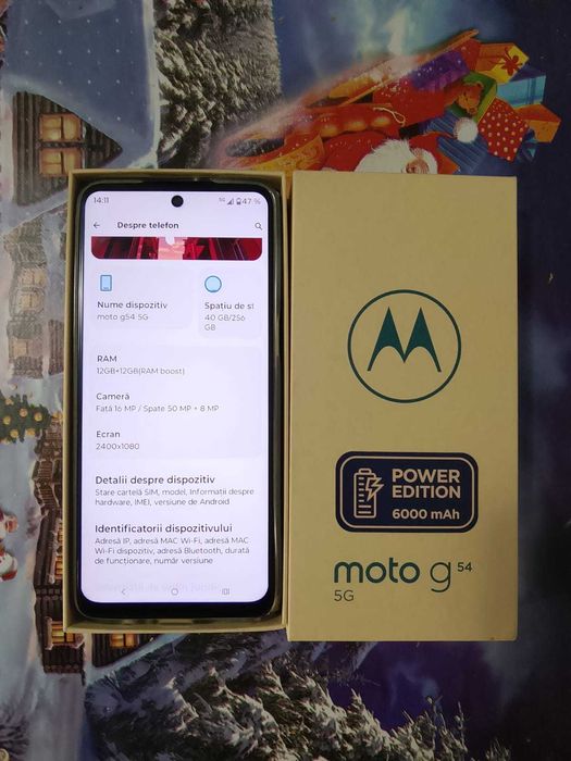 Real moto g54 power edition 256gb/12+12gb RAM in garantie
