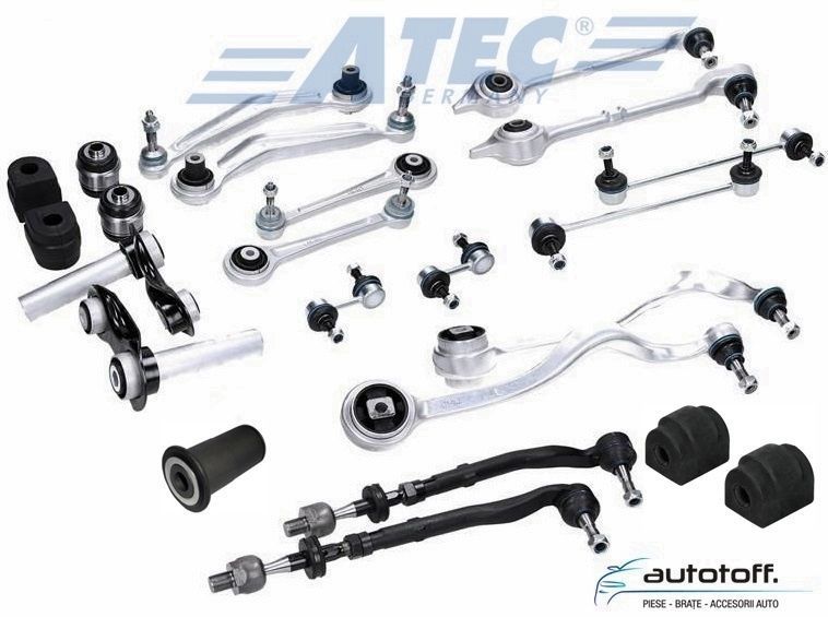 Kit brate fata si spate BMW E39 Seria 5 (95-03) - set complet 25 piese ATEC