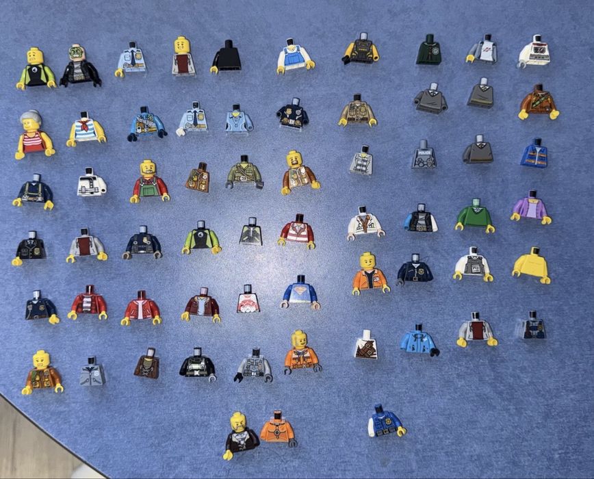 Продам Lego минифигурки и торсики (Оригинал)