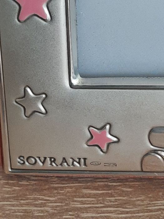 Ramă Foto Argint Sovrani Lux - Model Orsetto - Nouă în Cutie