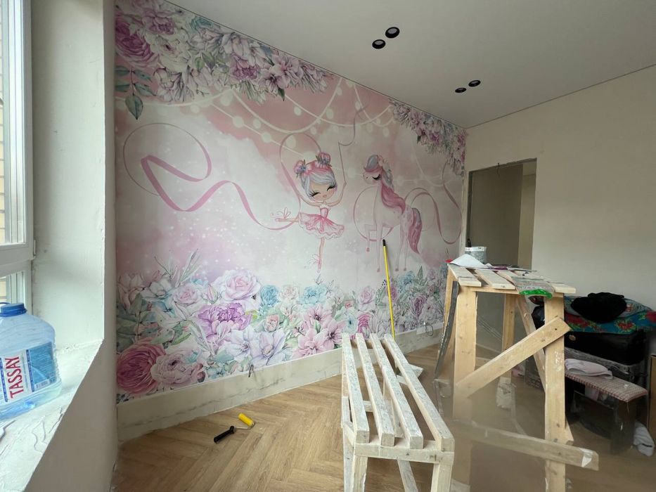 Обой жапсырамыз Обой клеем