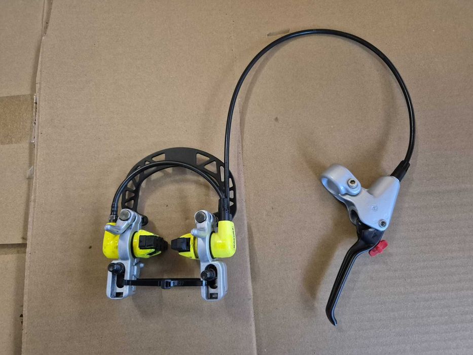 Frana hidraulica fata Magura HS33 Race Line, cu saboti noi