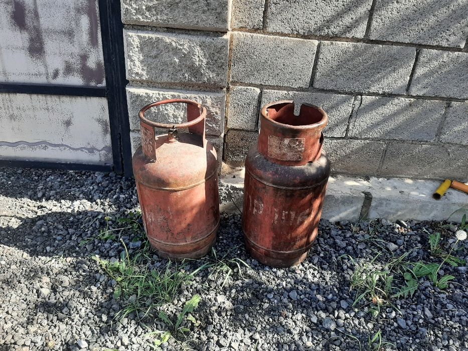 Продам бу газовые баллоны
