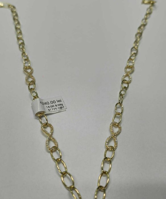Lant aur 14k 9.08gr (AG.7)