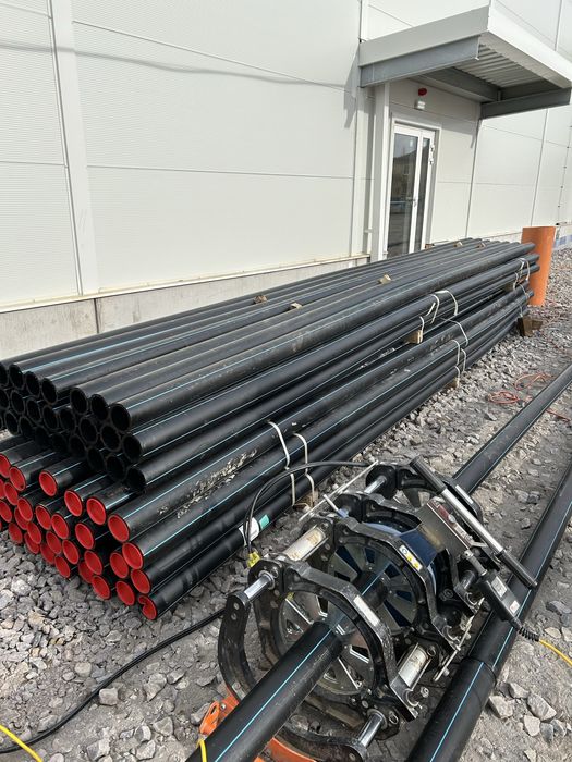 Executam Sudura PEHD cap la cap si electrofuziune