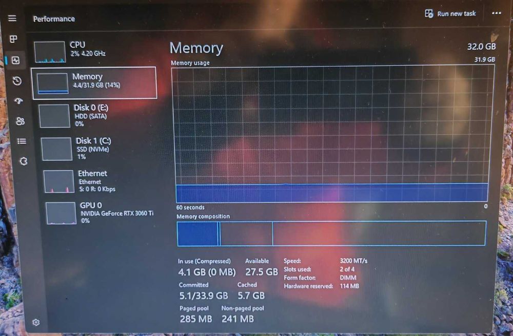 Gaming PC 5600X-2060(3060Ti)-32GB-256