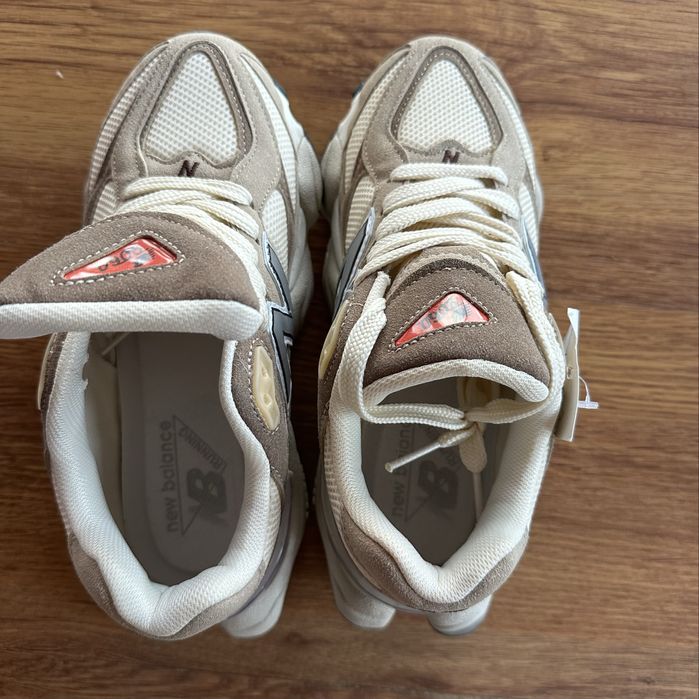 New Balance 9060 бежево с кафяво