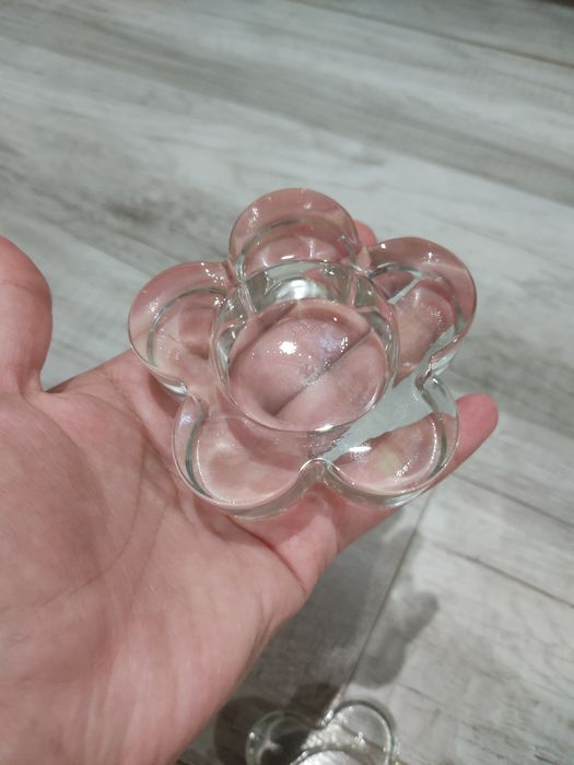 Подсвечники стеклянные