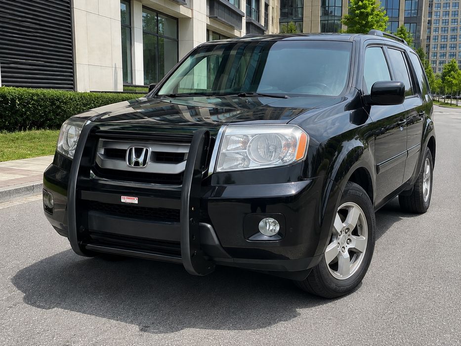 Защита бампера Таран Honda Pilot Kia Mohave