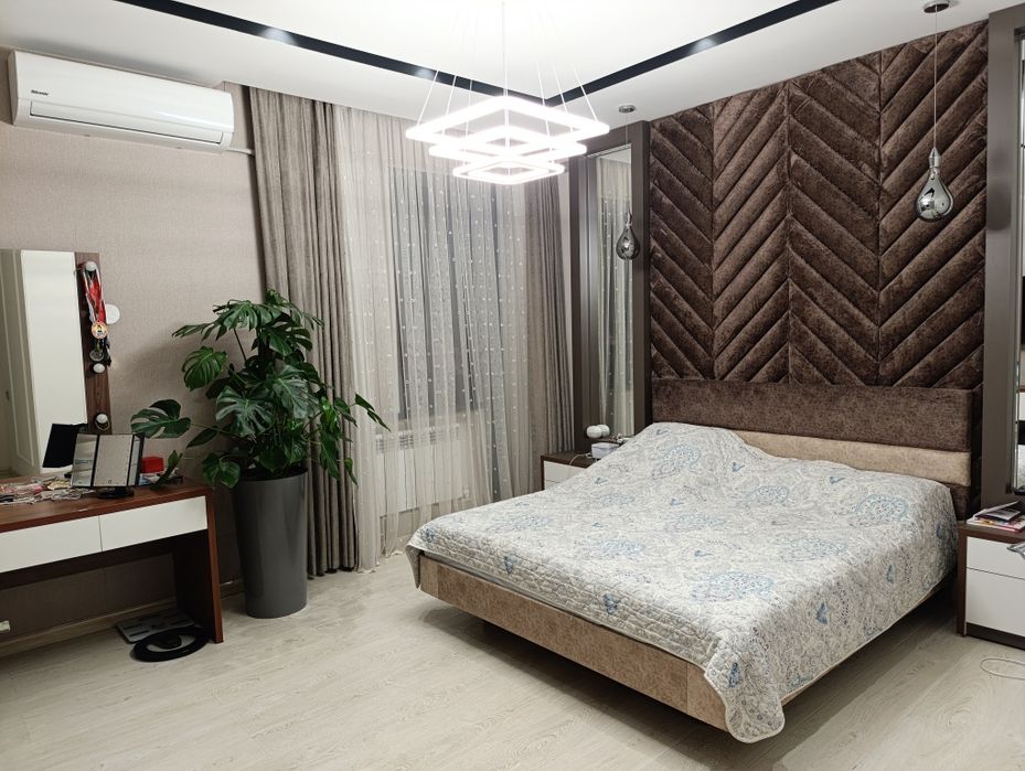 Шахристанская, 140м2, евро, мебель+техника