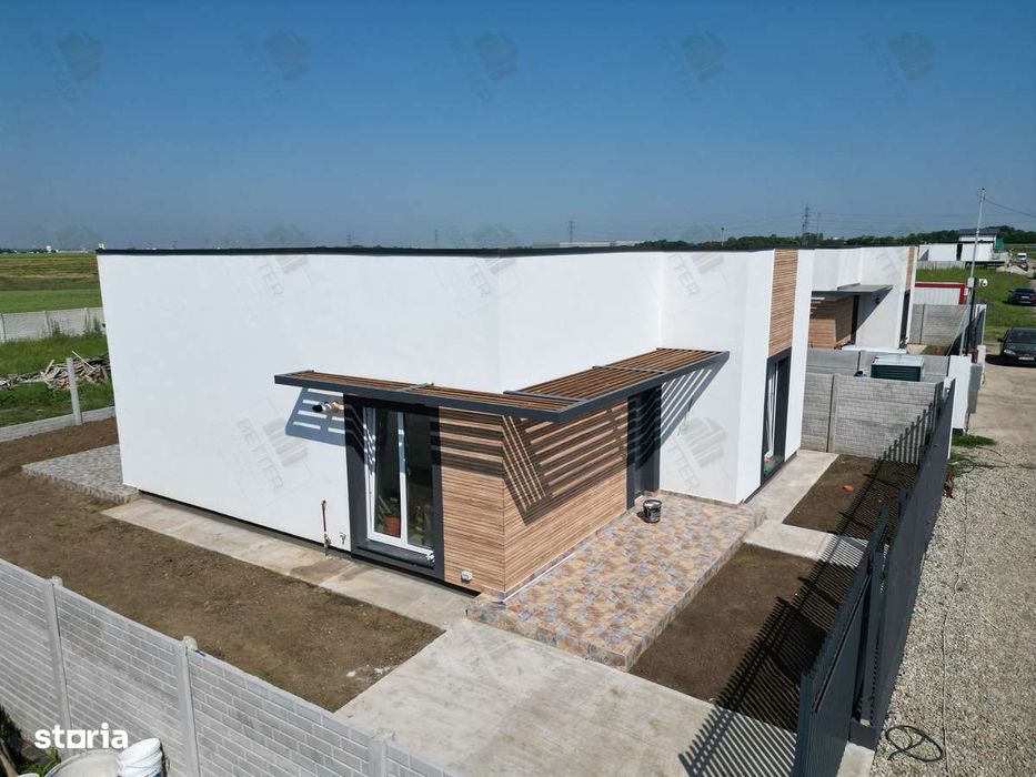 Casă individuală pe parter în Berceni Ilfov - 4 camere - teren 310 mp