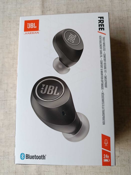 Нови неразопаковани слушалки JBL freex bt