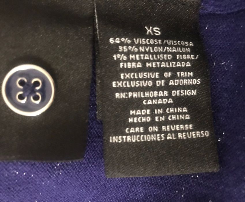 Jachetă Nicole Miller indigo