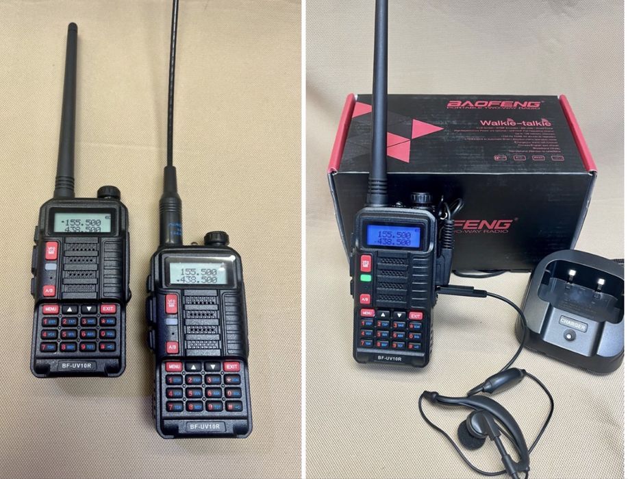 Baofeng uv 10R 18 radio радиостанция Walkie talkie radiostation уоки токи радио