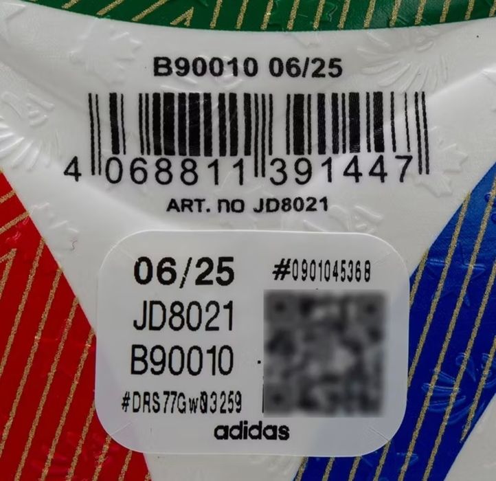 Adidas Trionda PRO — оригинальный матчевый мяч