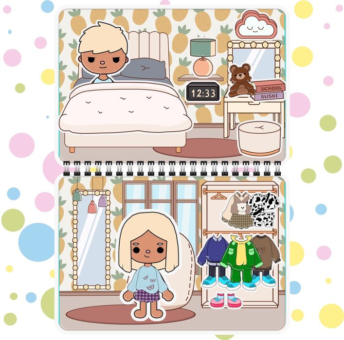 Книги на липучках Тока Бока