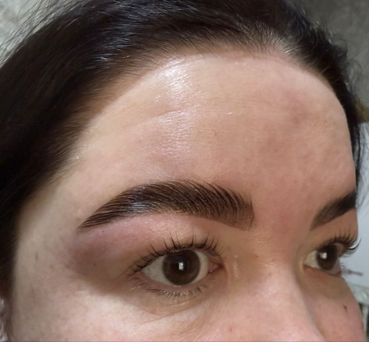 Оформление и ламинирование бровей, ресниц