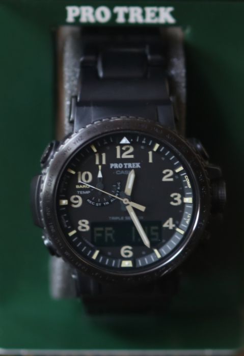 Ceas Casio Protrek PRW 50 FC solar sapphire titan