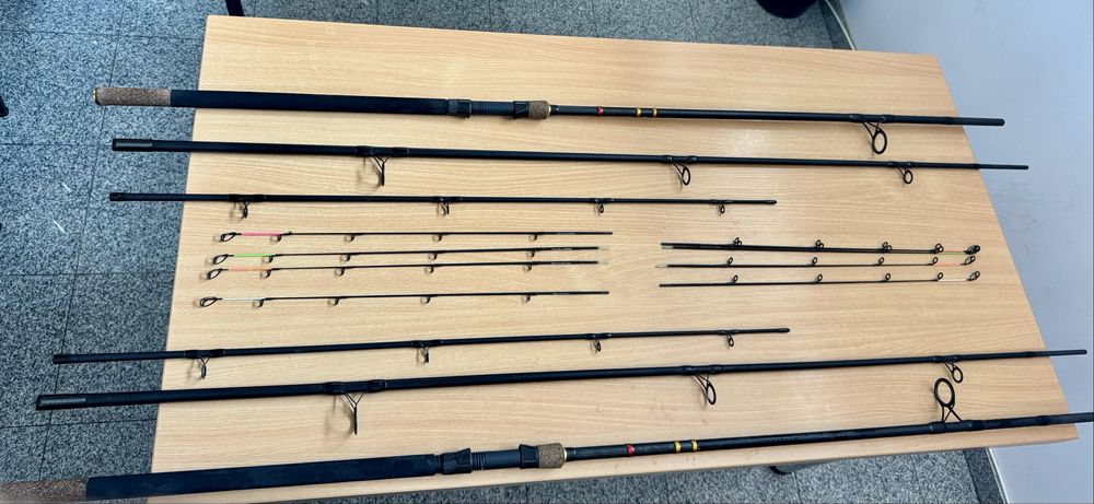 2 Lansete Feeder Delphin River Trophy NXT X-Treme, 4.00m, 250g