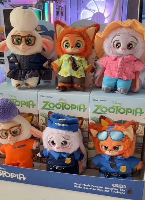 Колекционерски плюшени фигурки Zootopia Плюшена играчка Зоотрополис
