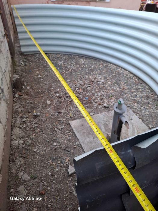 Tabla ondulata de vânzare sau schimb cu remorca de 750kg