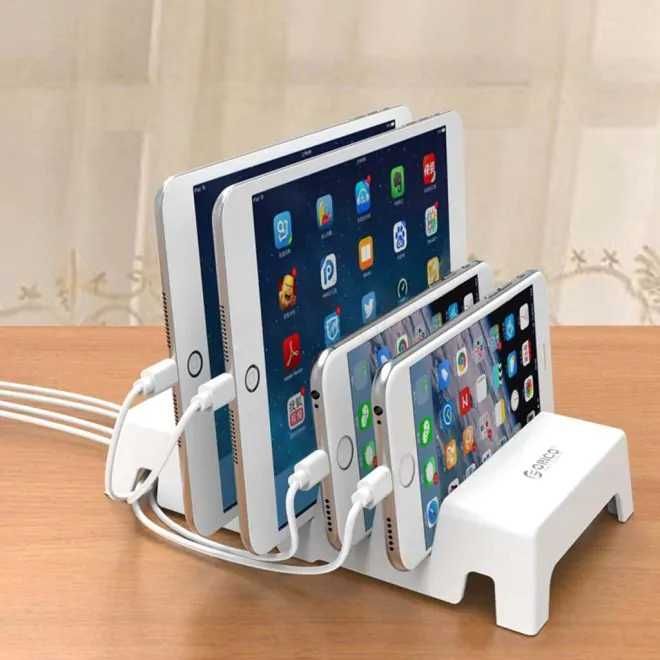Стойка органайзер с държач за таблети и мобилни телефони ORICO DK305