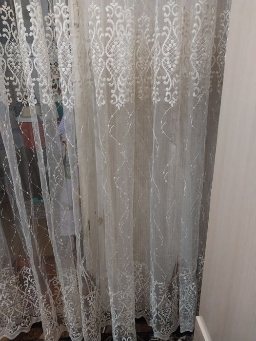 Шторы -   тюль .
