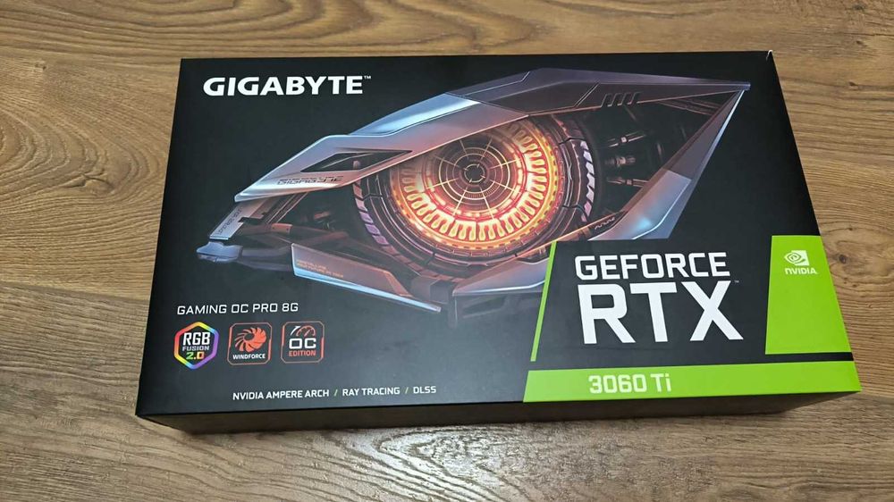Игровая видеокарта NVIDIA GeForce RTX 3060 Ti 8 ГБ GDDR6 OC