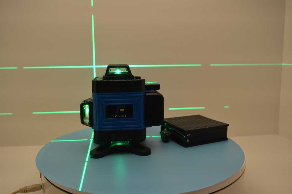 Reducere Are doua Lithium Batteries  Noutate Nivela fascicul laser Verde 16 linii fara telecomanda  New Nivelă laser kkamoon 4D 16 linii fascicul unda