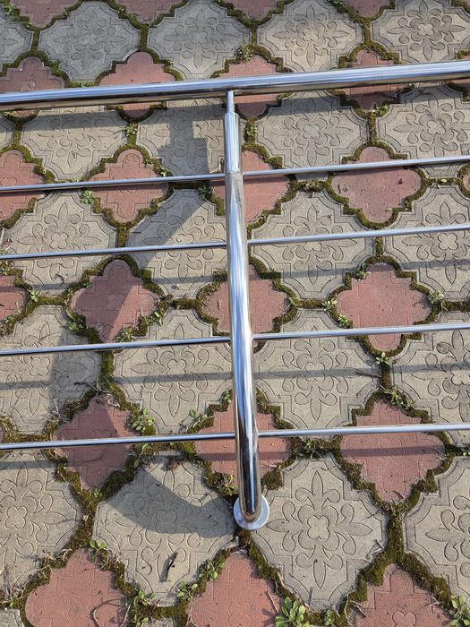 Balustrada inox folosita