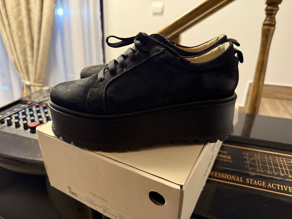 Pantofi casual dama piele naturala