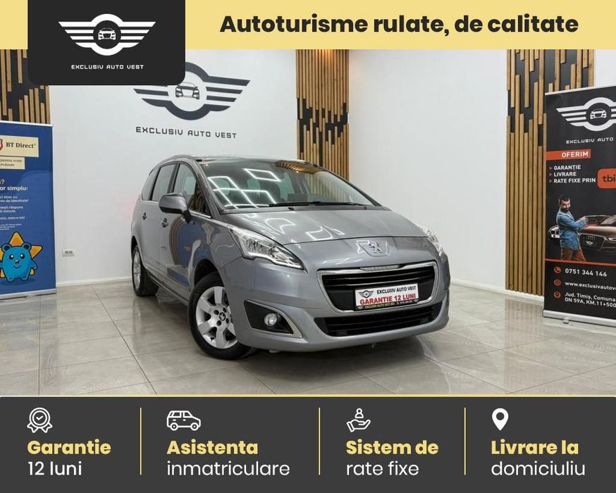 Peugeot 5008 / Rate Fixe / Garantie 1  AN / Livrare