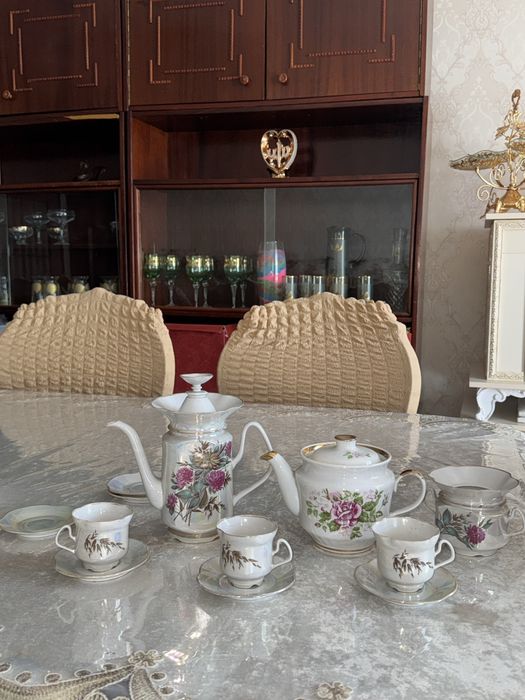 Форфоровый чайный сервиз ССР