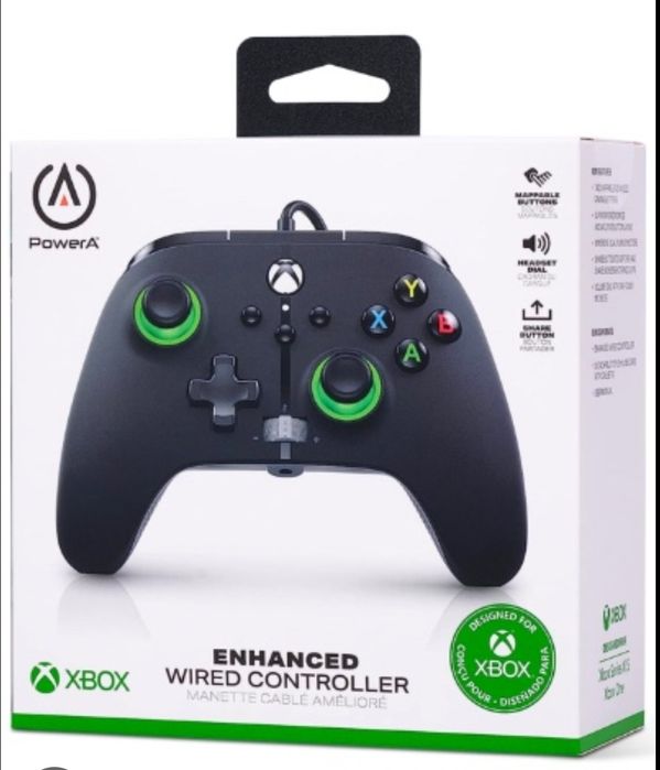Controller PowerA EnWired Cu fir pentru Xbox Series X/S, Xbox One, PC,
