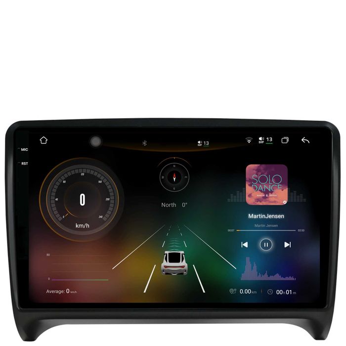 Navigatie Dedicata Audi TT (2006 - 2012) 9 Inch, Bluetooth, Carplay