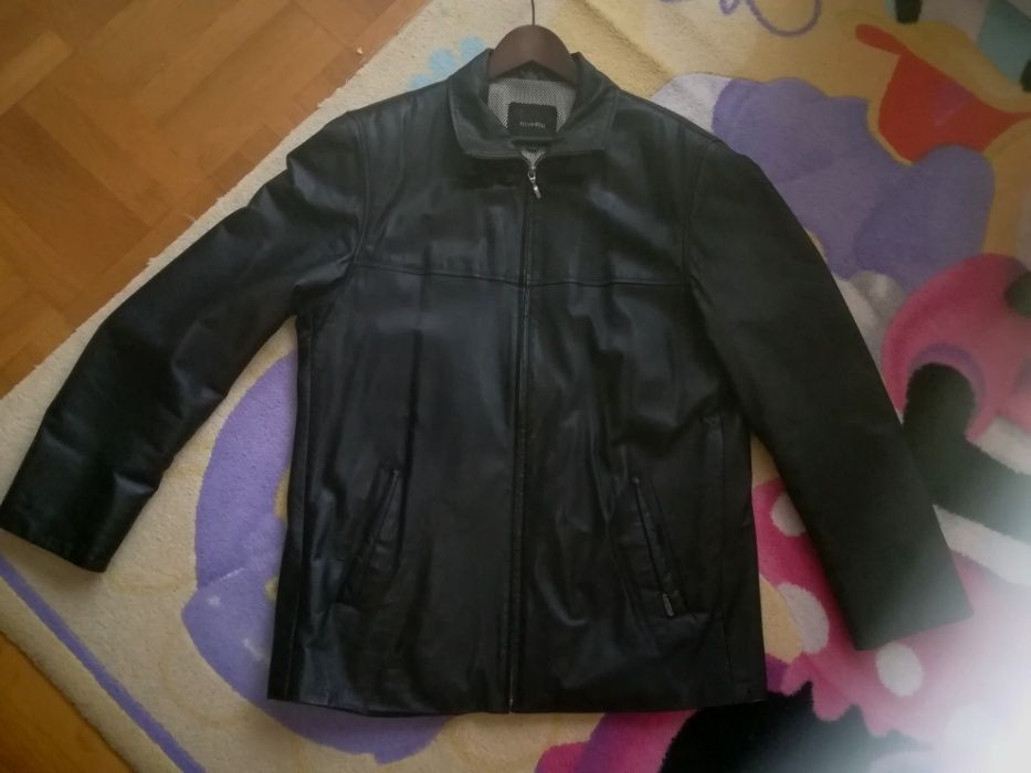 Мъжко яке от естествена кожа