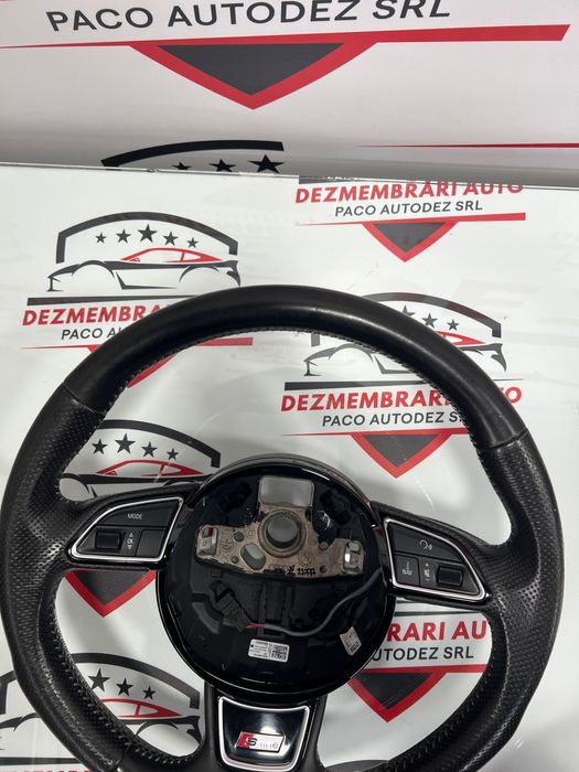Volan Piele S Line/Sport Comenzi Audi A4 B8 A5 8T Q5