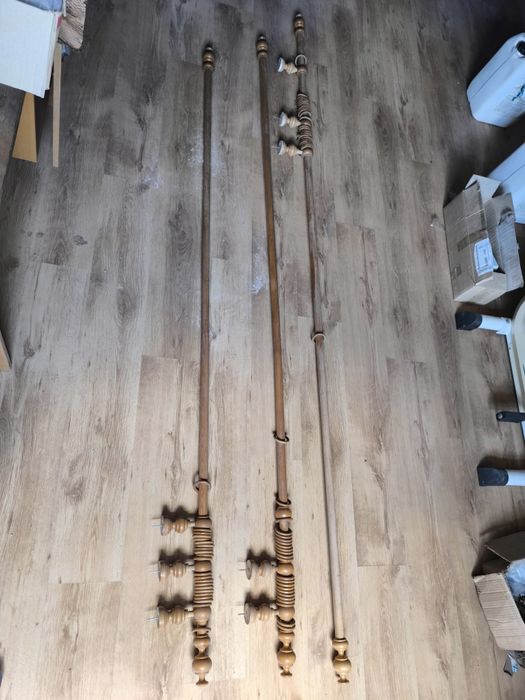 Дървени корнизи за пердета