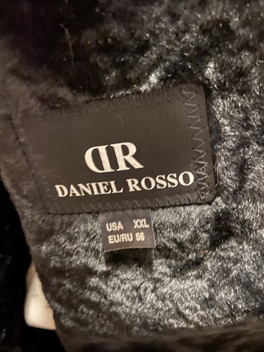 Мужская кожанная дубленка