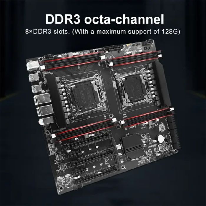 Материнская плата x99 dual.