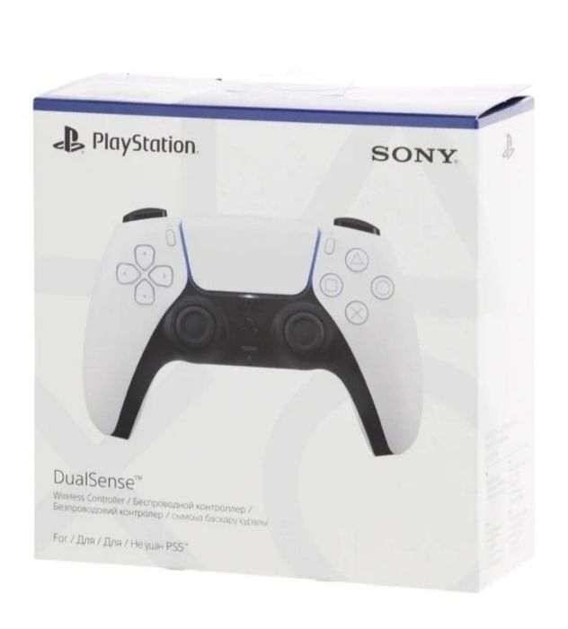 Джойстик PS5 DualSense Controller Midnight Black, White