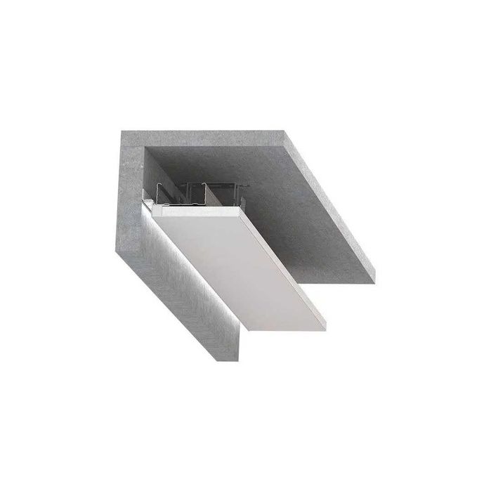 Теневой парящий профиль, скрытый плинтус, карниз, микроплинтус