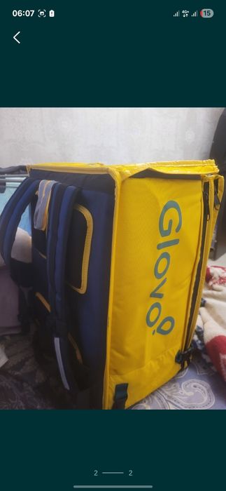 Продам срочно термосумку Glovo