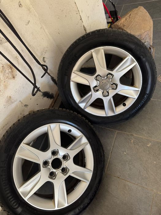 jante originale Audi A3 cu cauciucuri de Iarnă noi