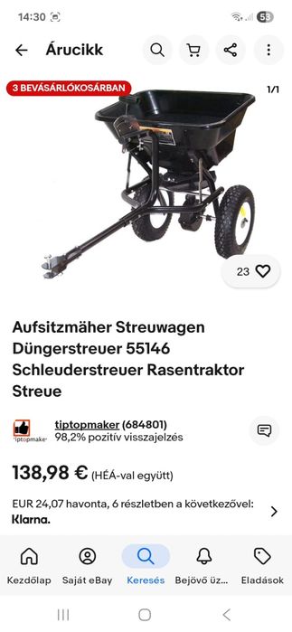 Utilaj de imprastiat sare pentru ATV